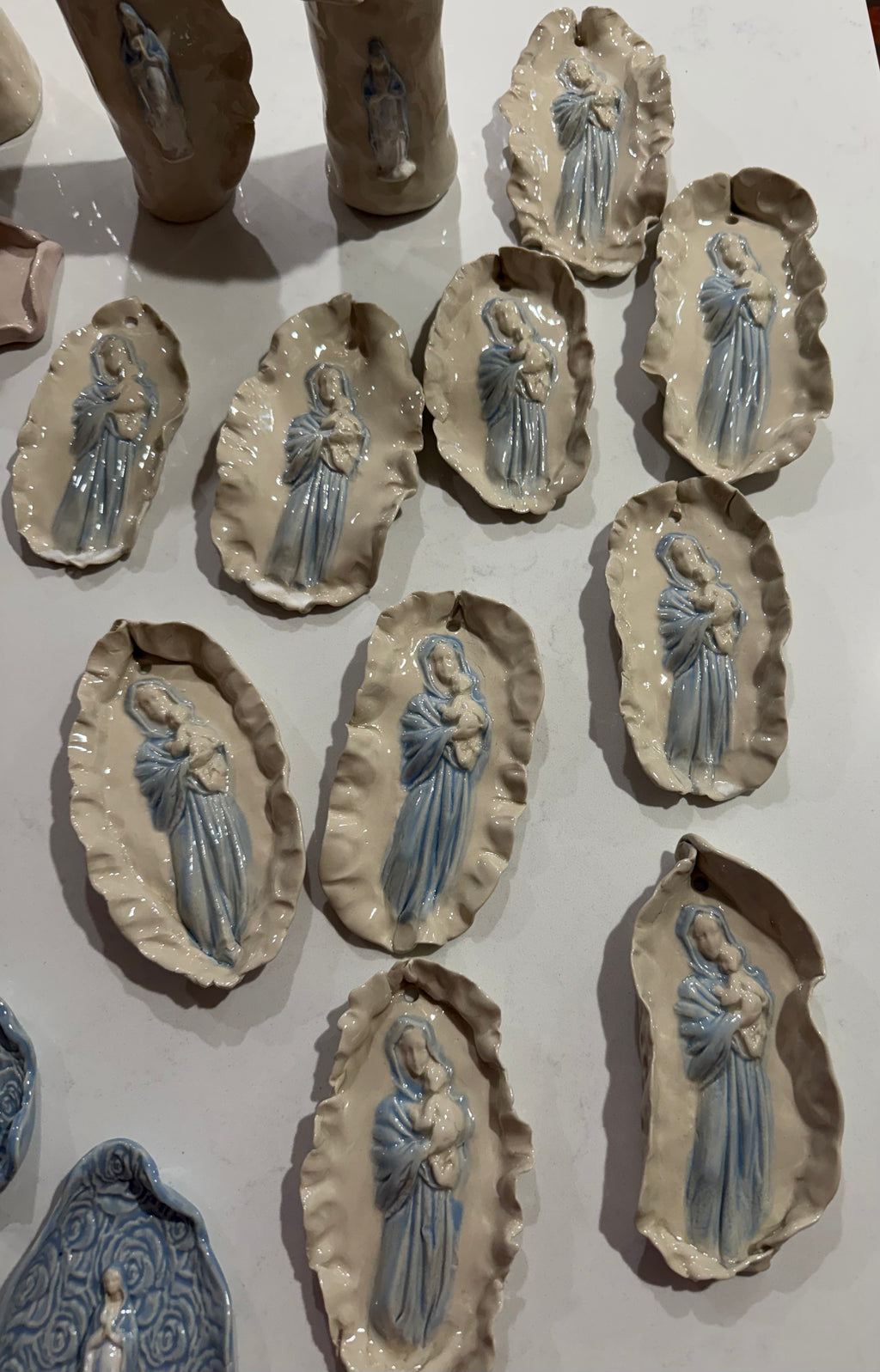 Mary & Jesus wall hanging