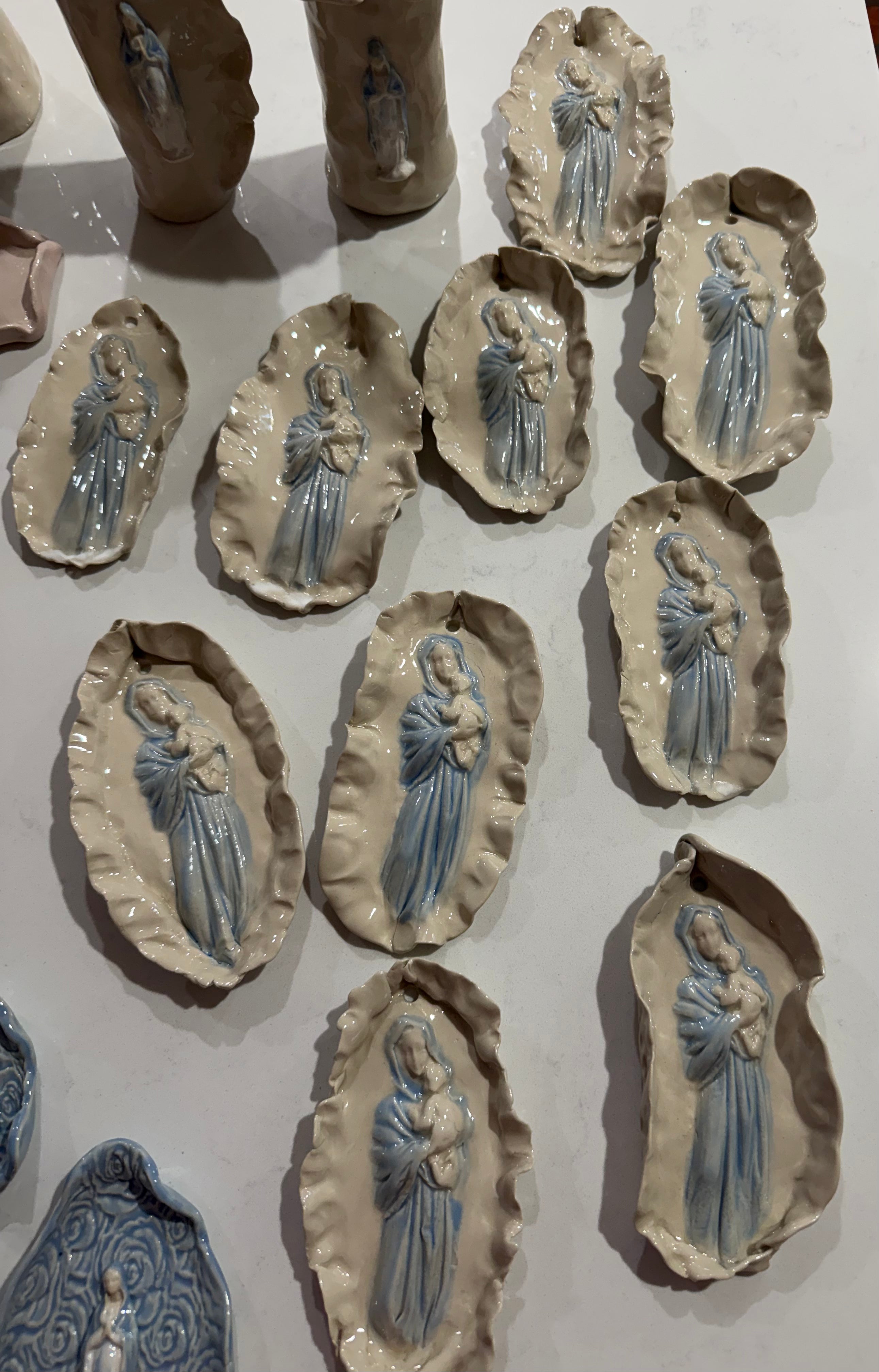 Mary & Jesus wall hanging