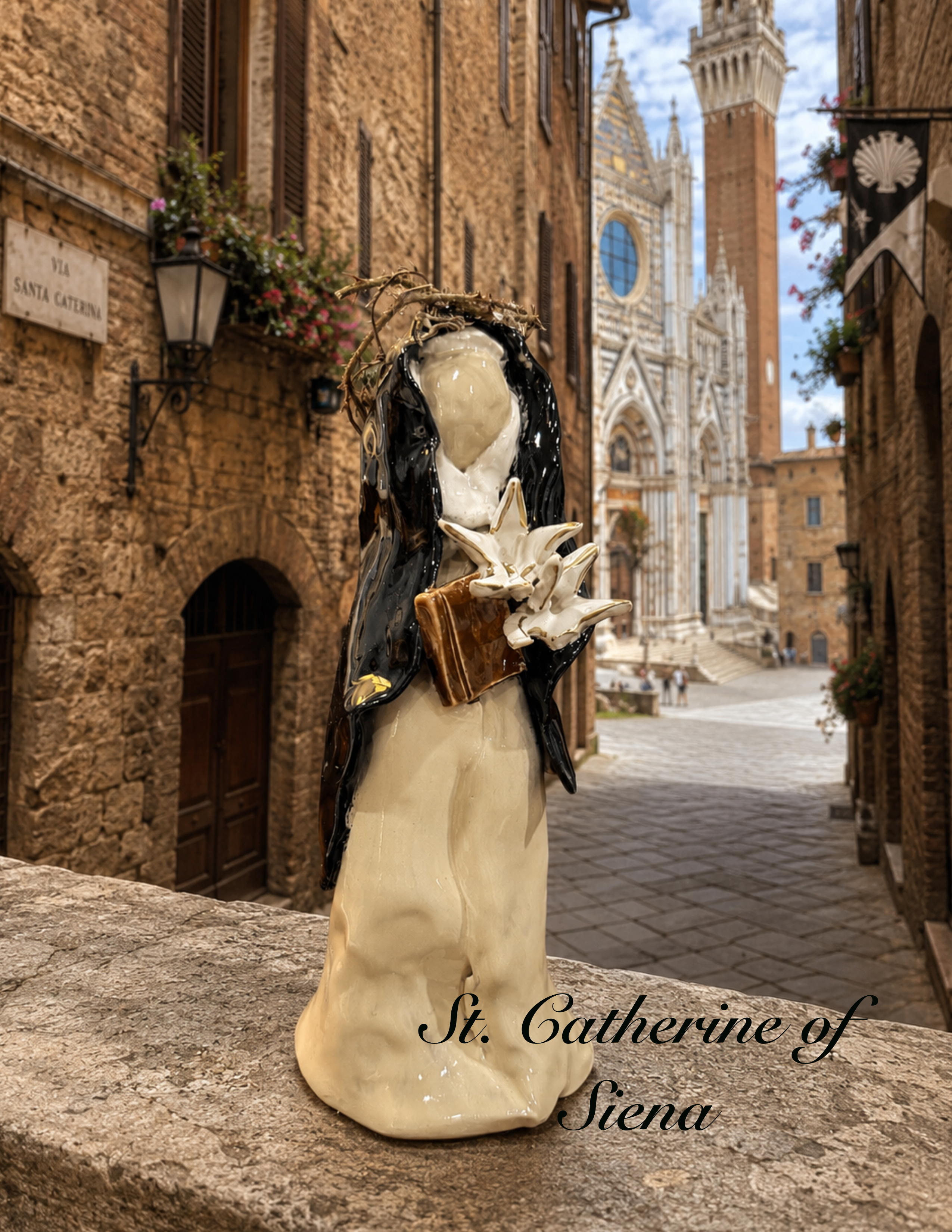 St. Catherine of Siena Statue