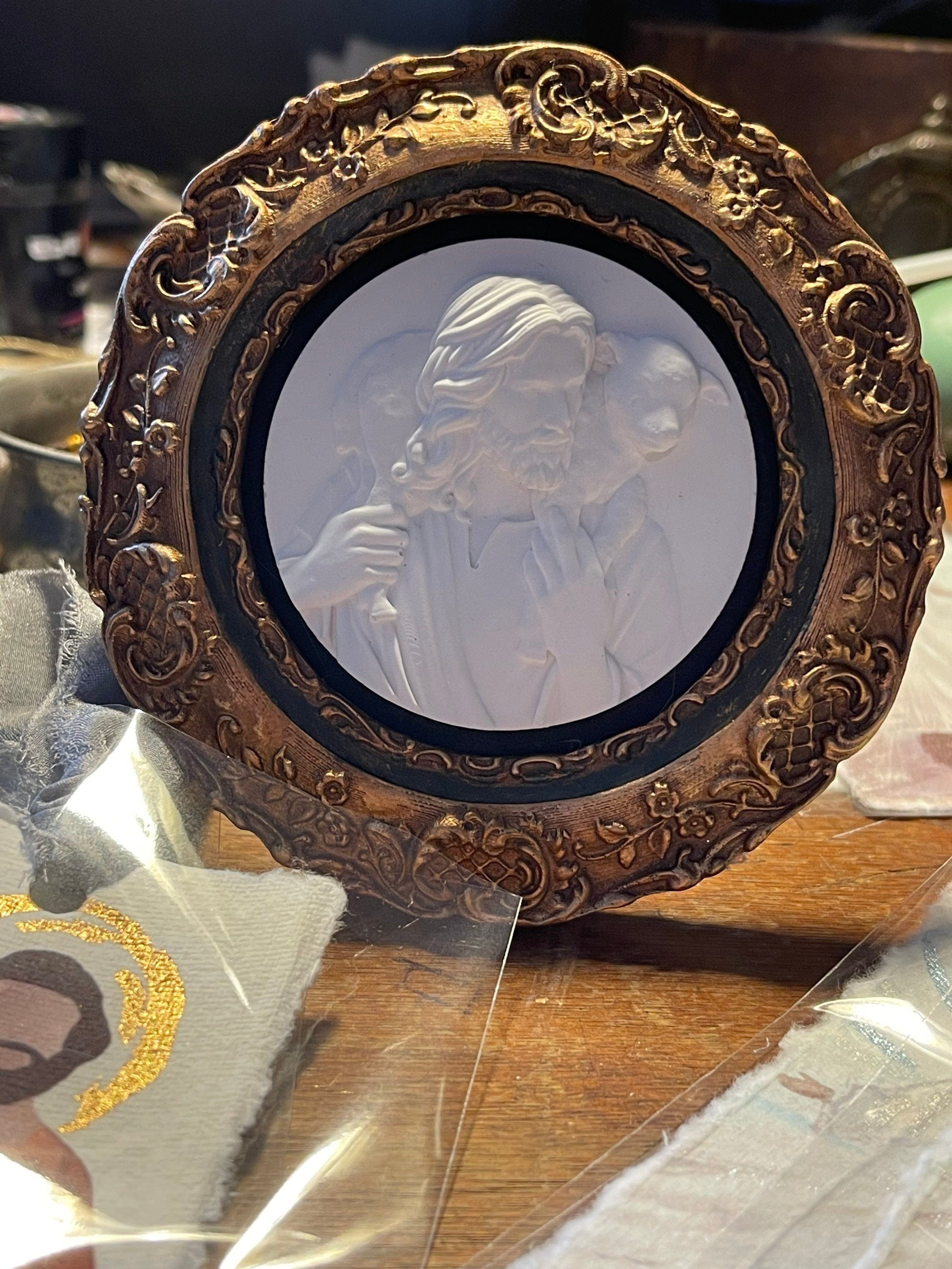 Lamb of God framed relief