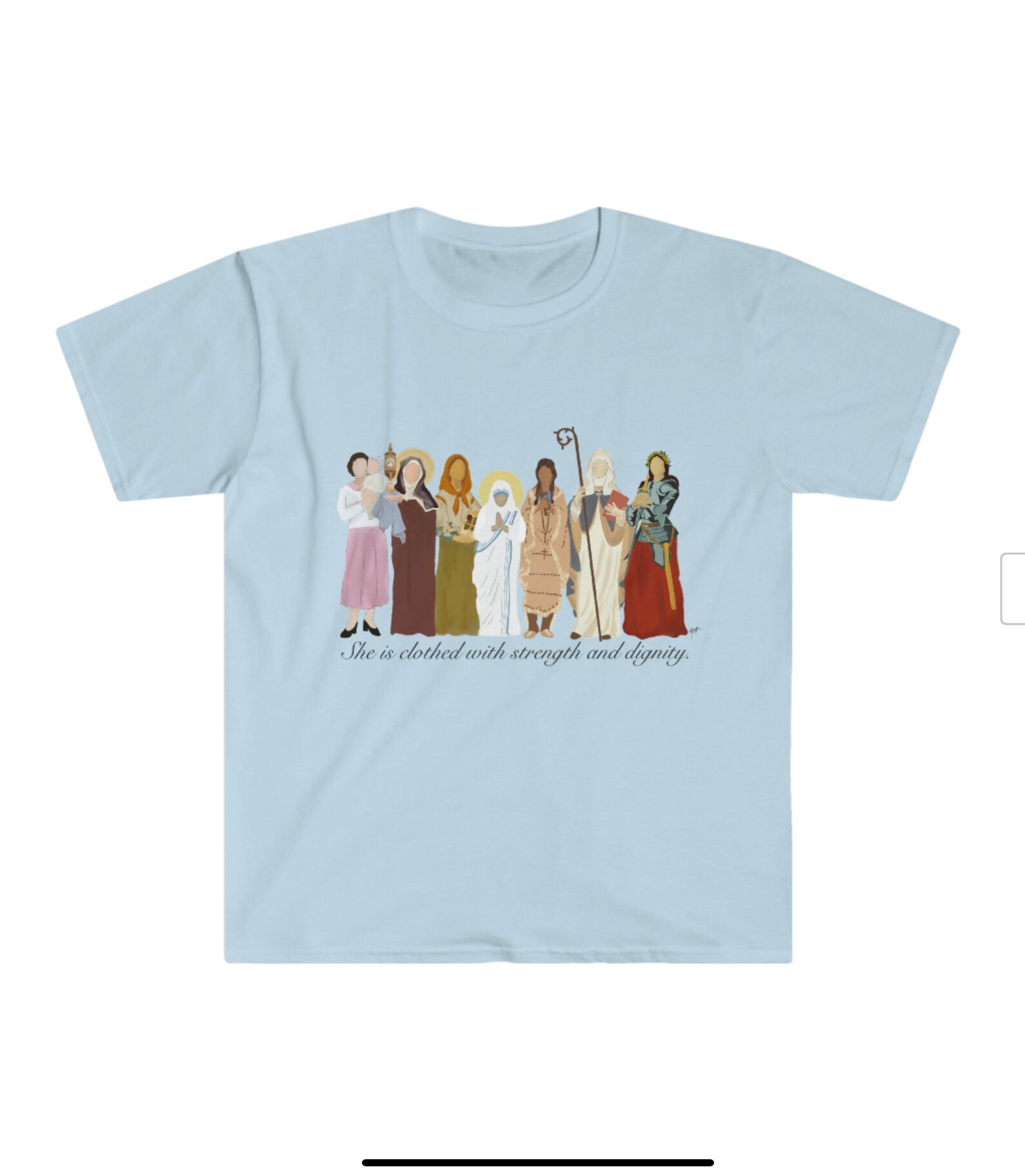 Clothed in Strength T-shirt