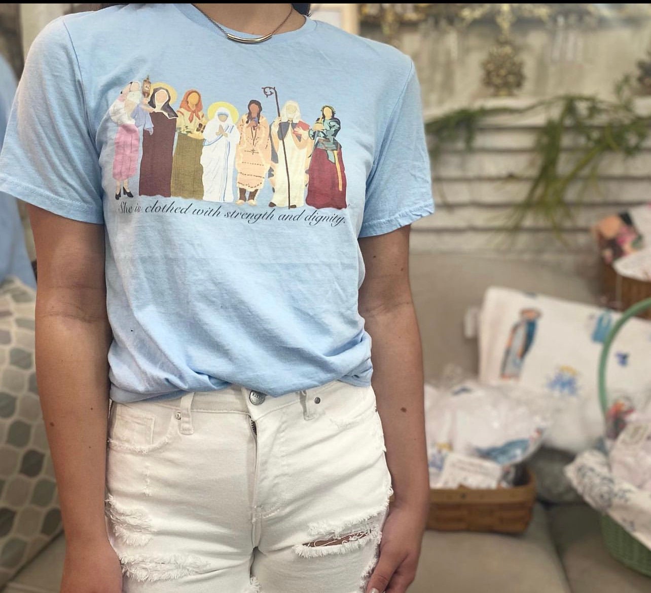 Clothed in Strength T-shirt