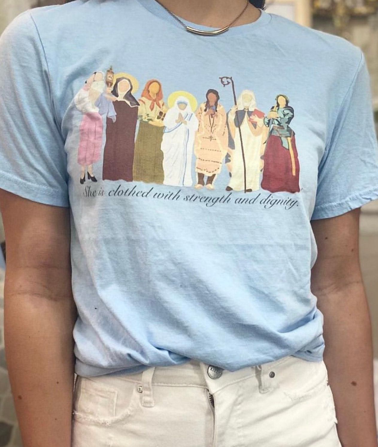 Clothed in Strength T-shirt