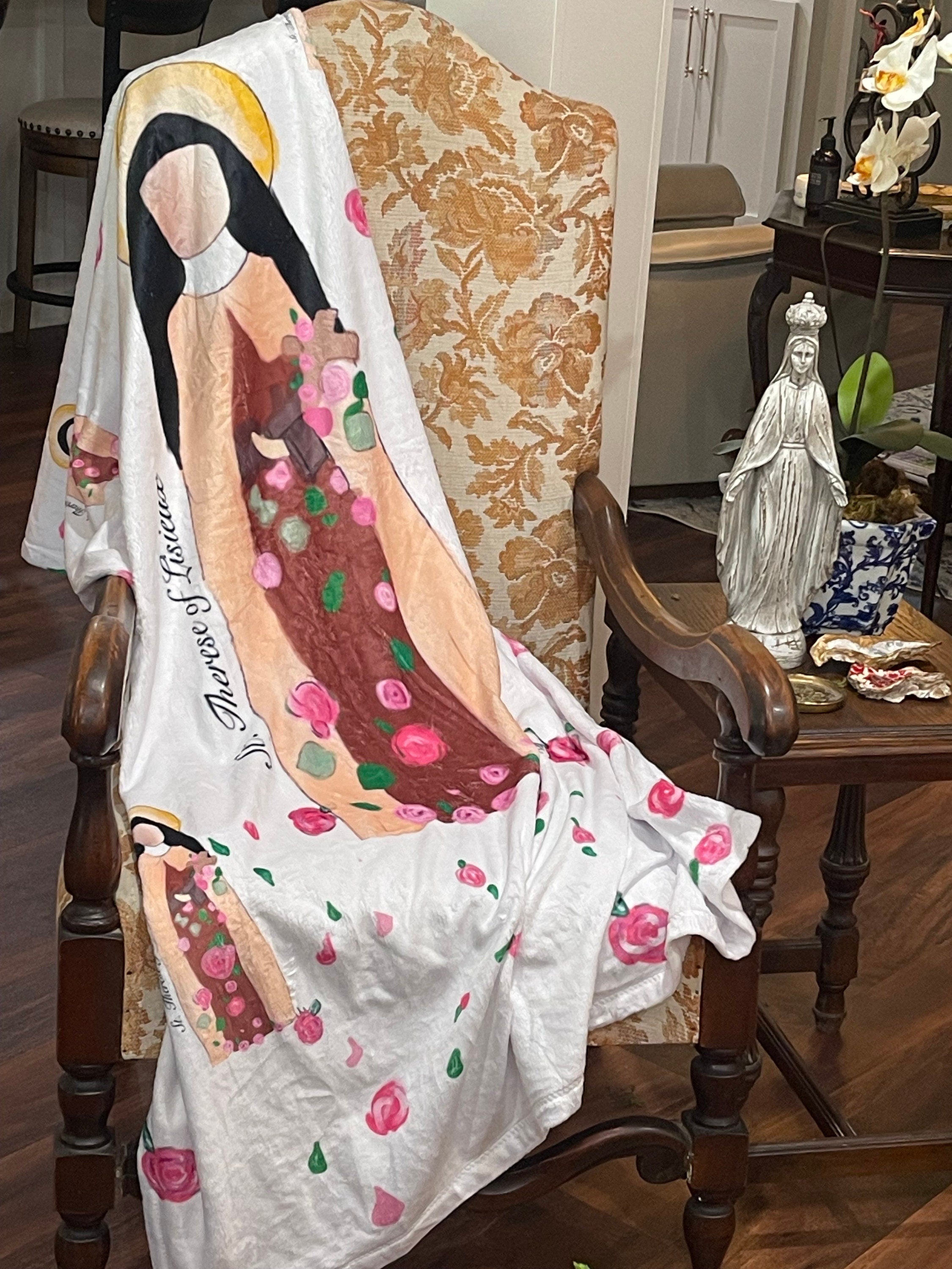 St. Therese Minkey Blanket