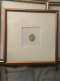 Miraculous Medal framed intaglio