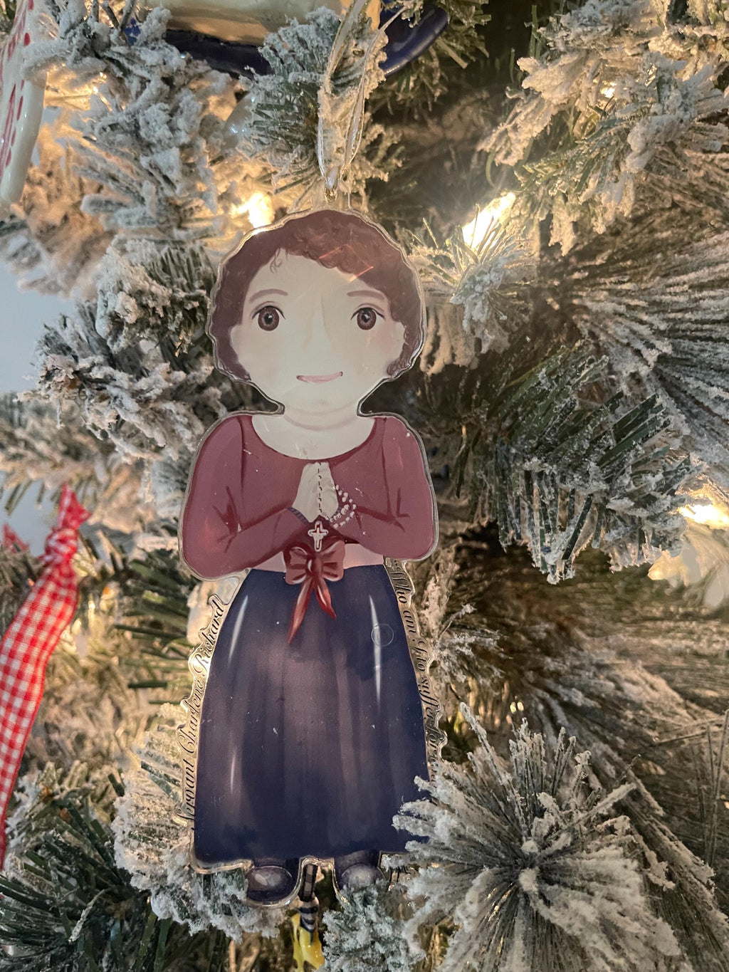 Bl. Charlene Richard Acrylic Nutcracker Ornament
