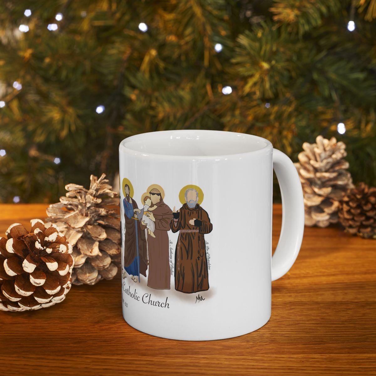 Mighty Men of the Catholic Church Mug