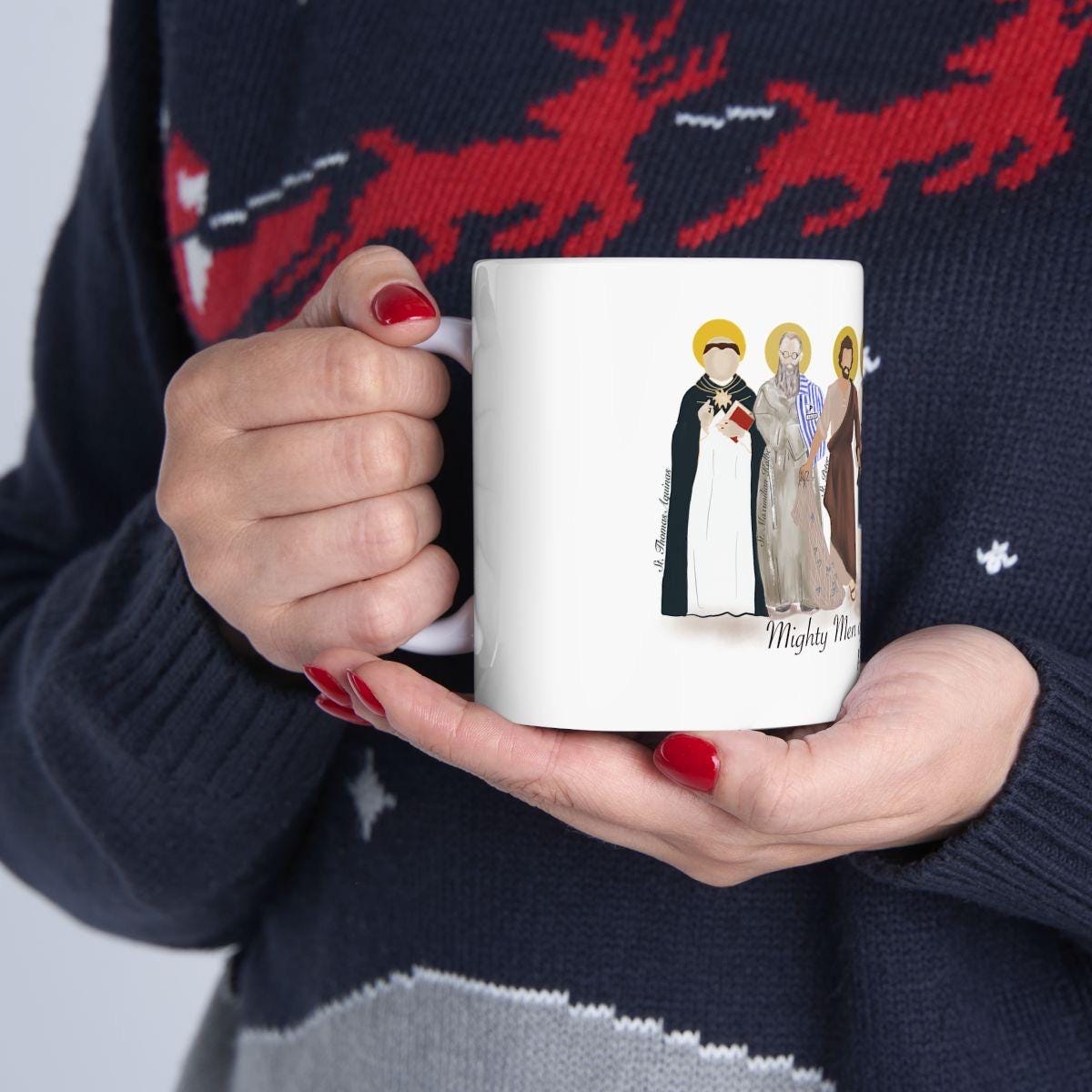Mighty Men of the Catholic Church Mug