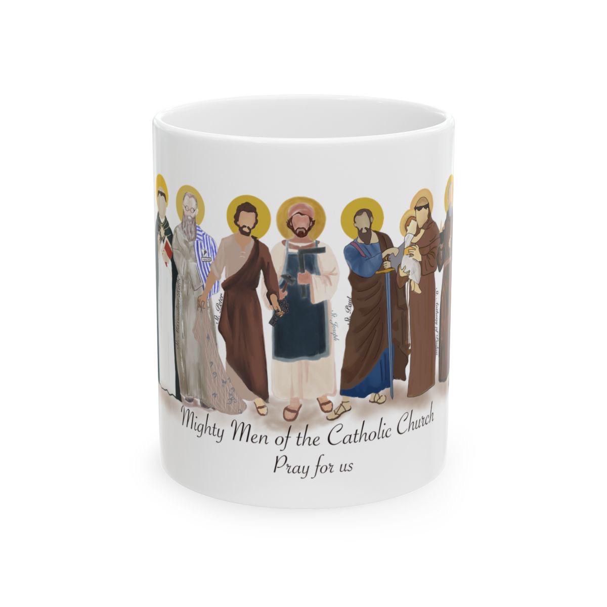 Mighty Men of the Catholic Church Mug