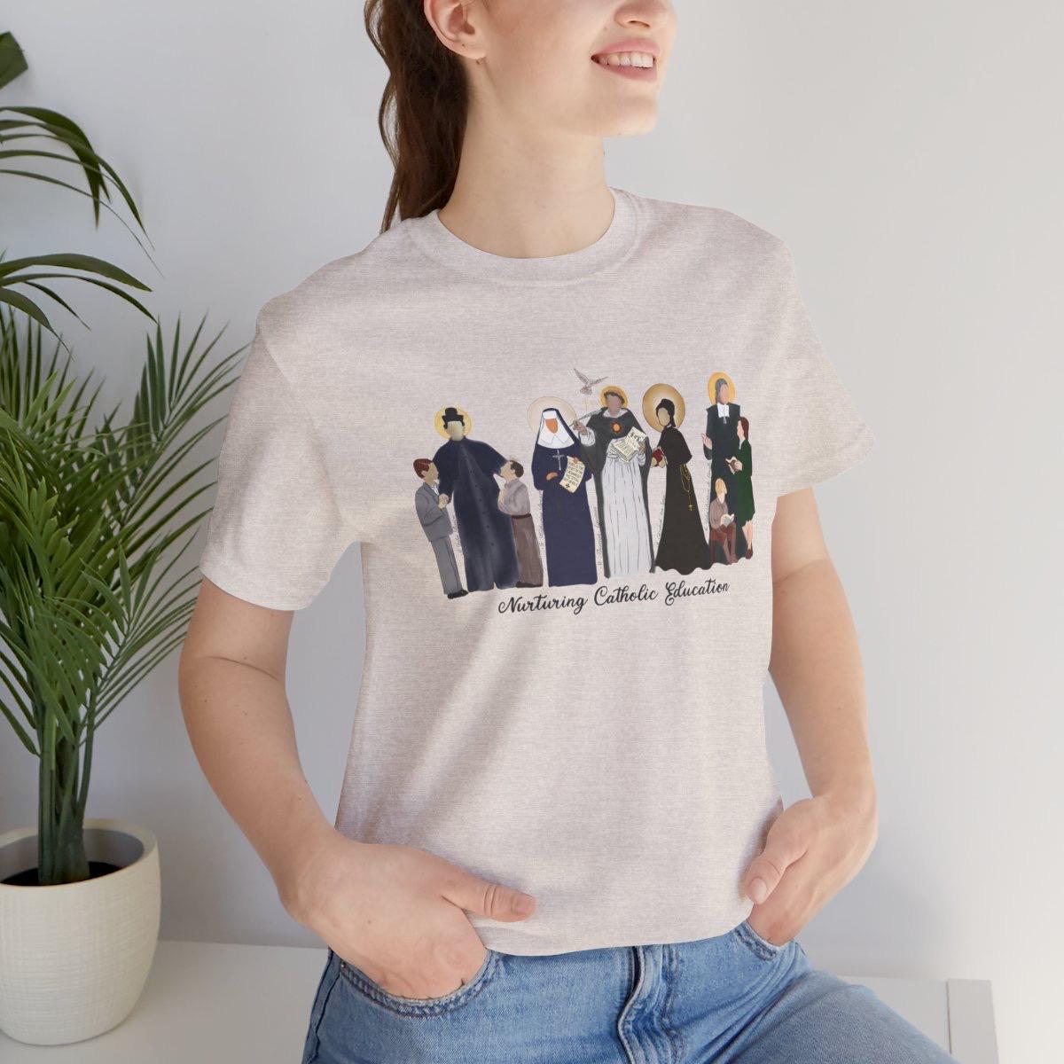 Nurturing Catholic Education T-shirt
