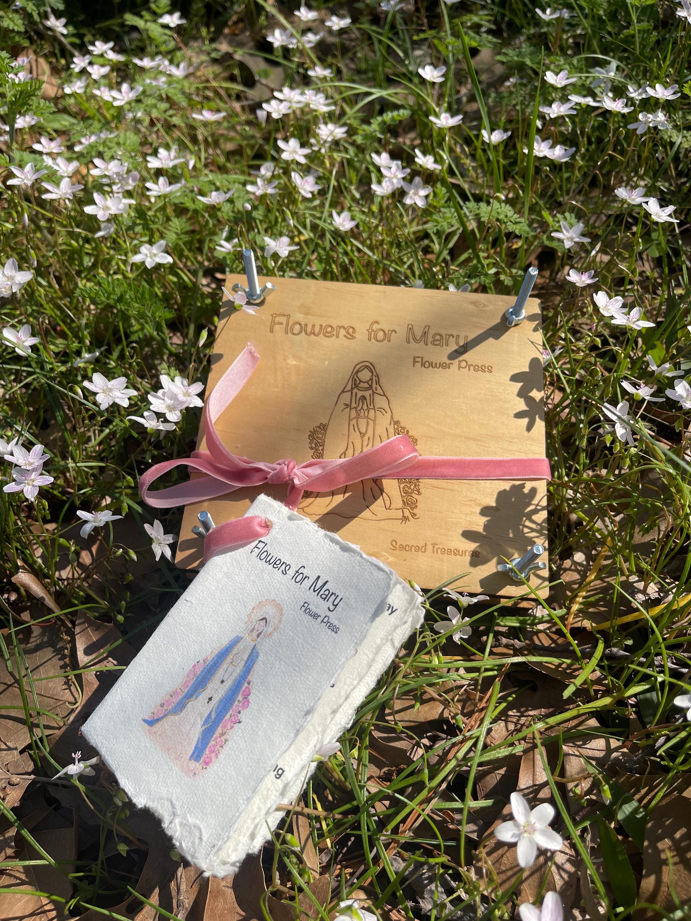 Flowers for Mary flower press