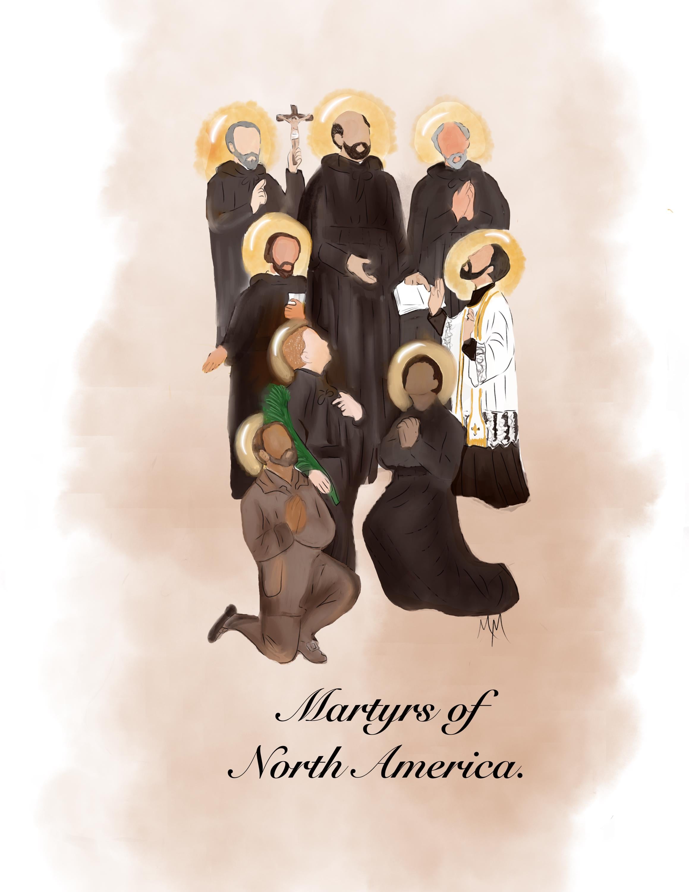 Martyrs of the North Americas Bookmark