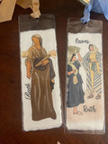 Watercolor Bookmarks - Women of the Bible