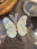 Porcelain Butterfly: Hand-Painted Pottery