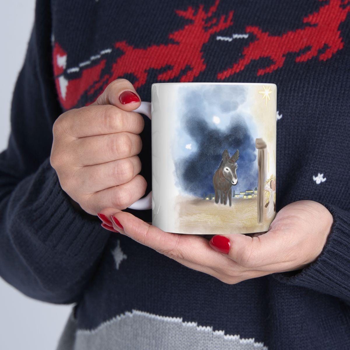 Drummer Boy Nativity Mug