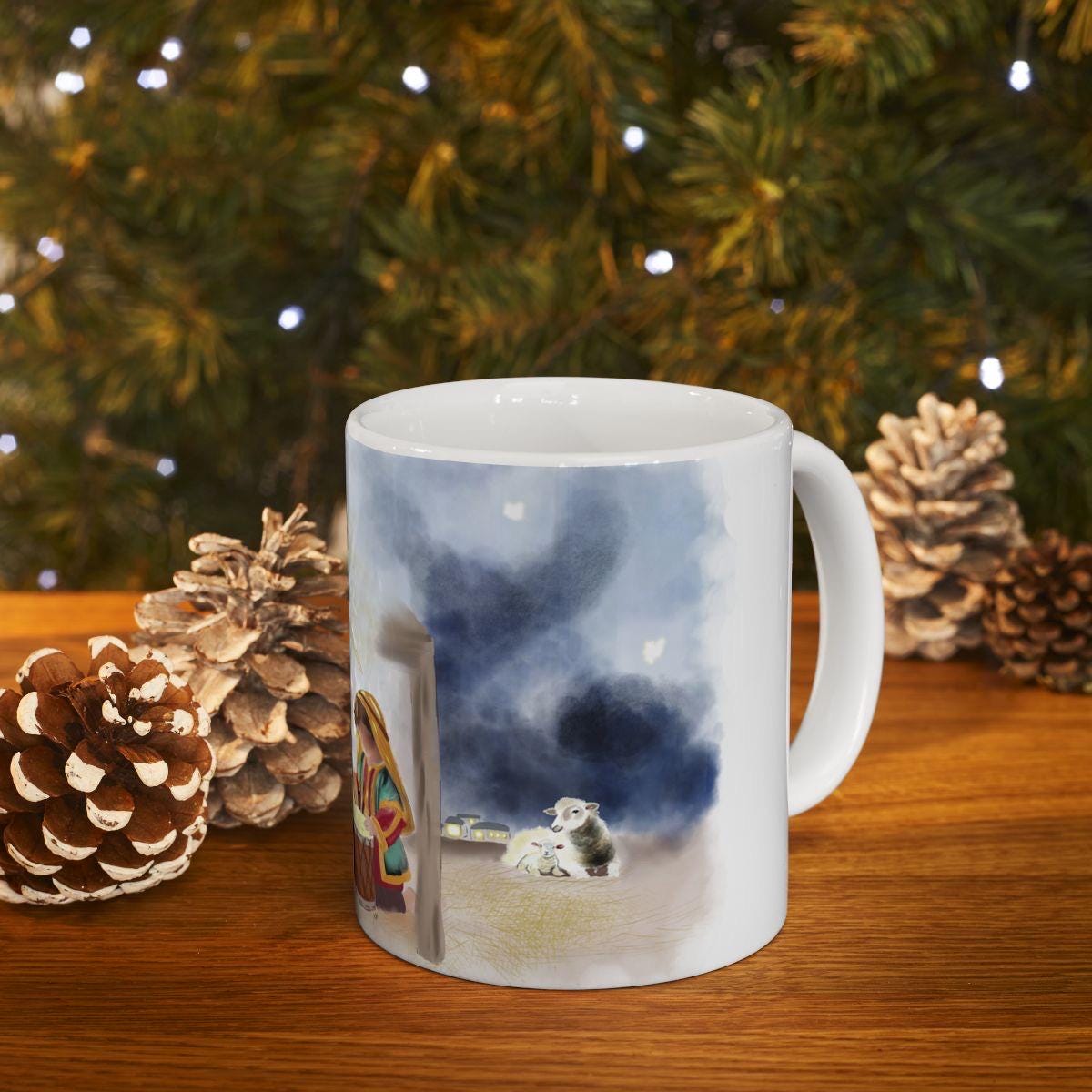Drummer Boy Nativity Mug