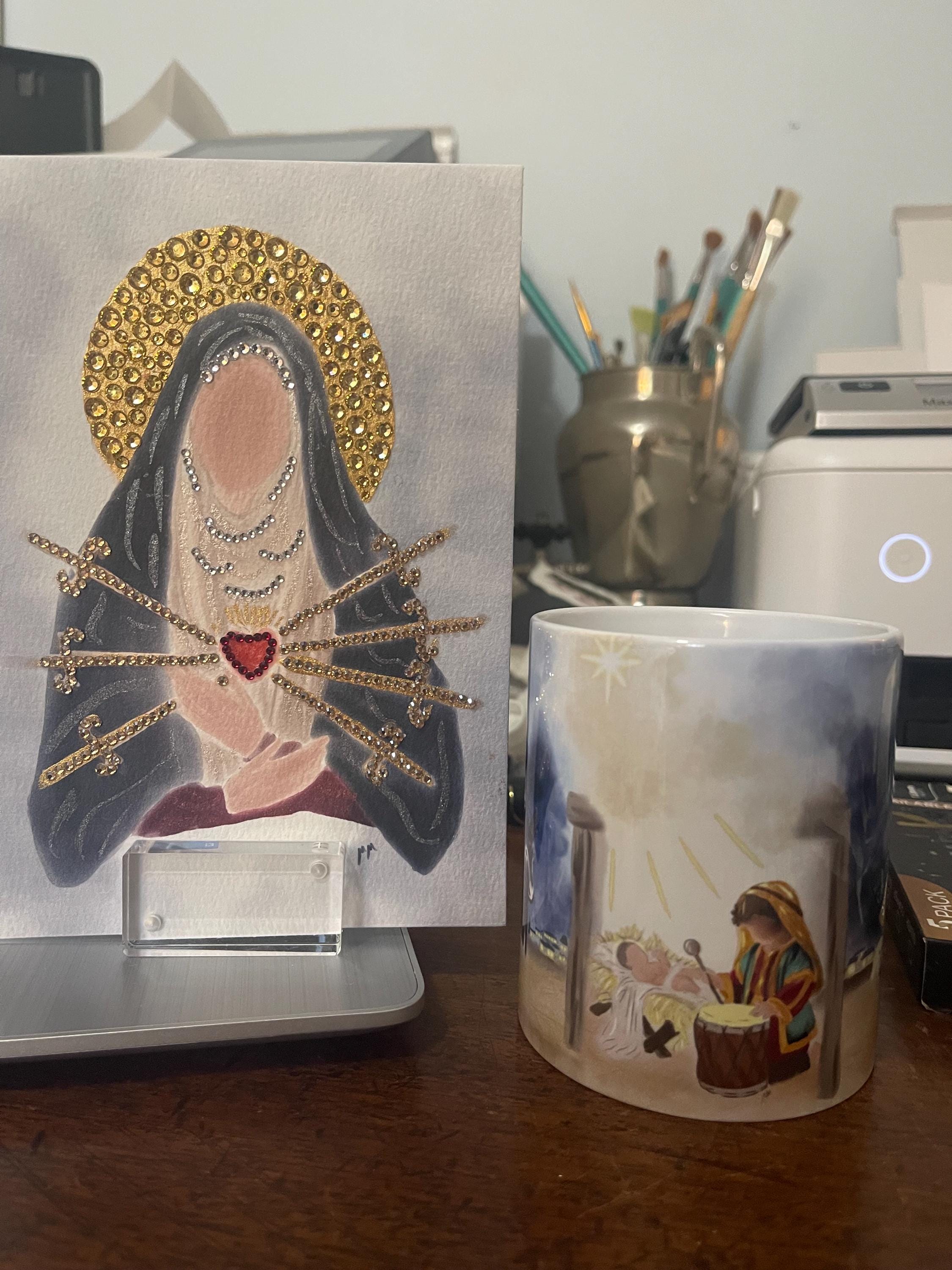 Drummer Boy Nativity Mug