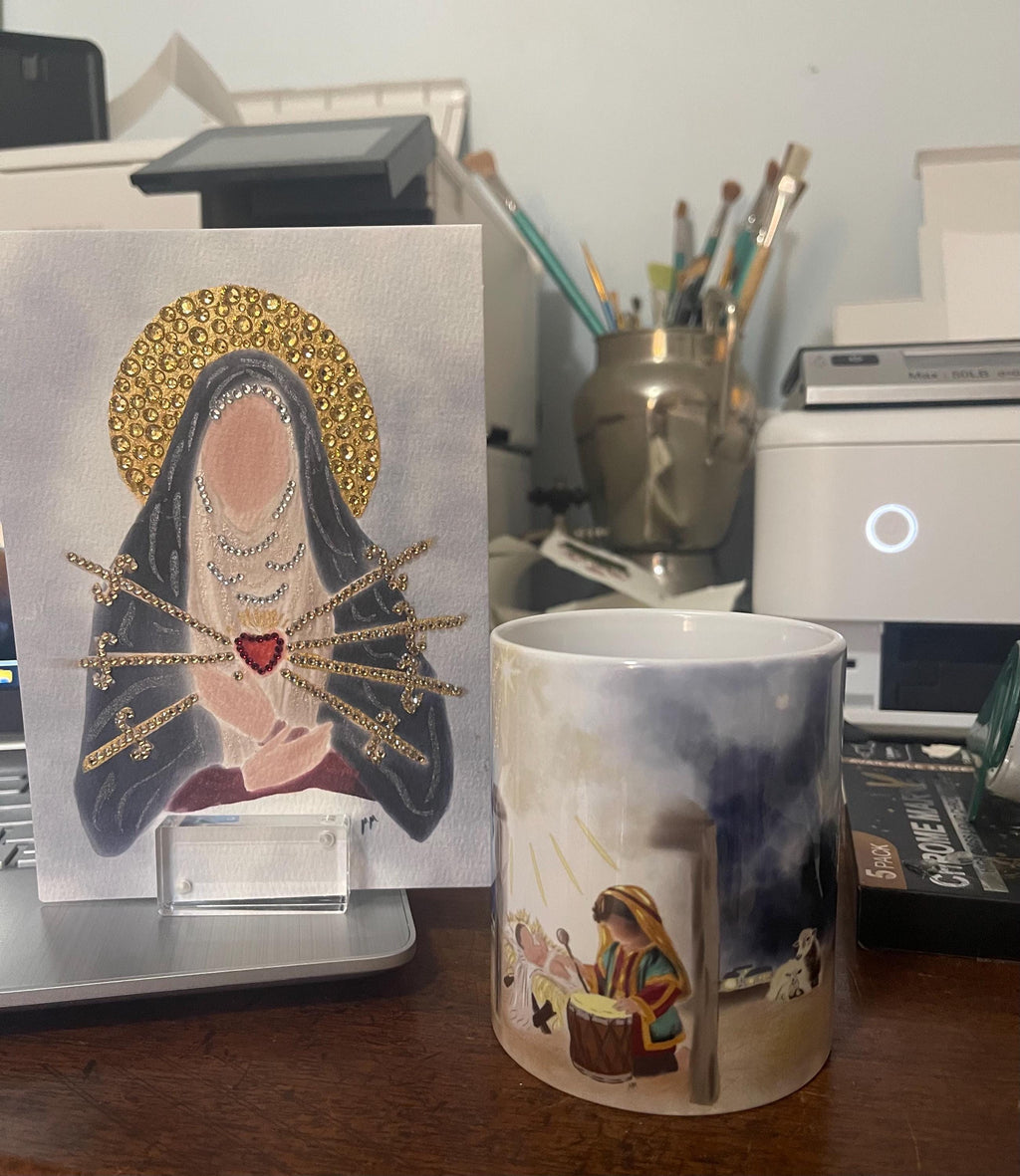 Drummer Boy Nativity Mug